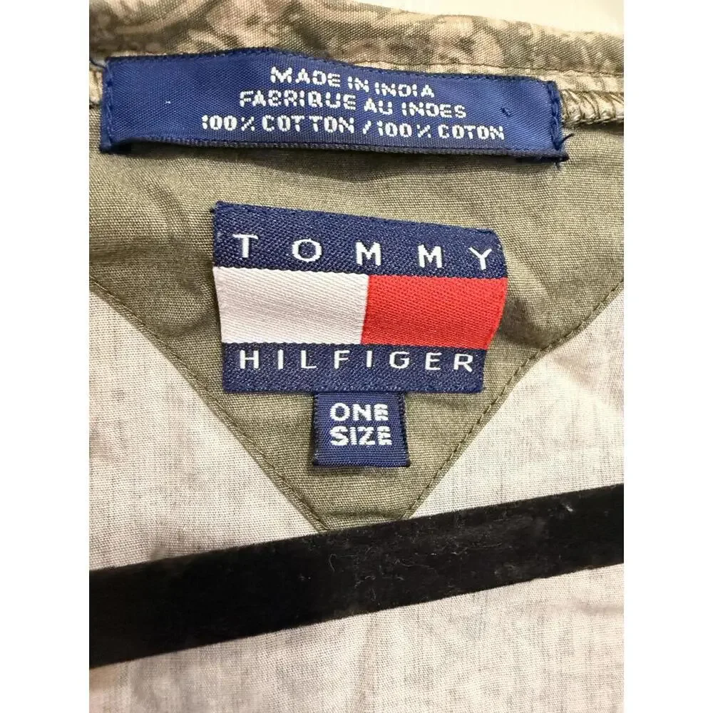 #T10 TOMMY HILFIGER 100%‎ Cotton Robe